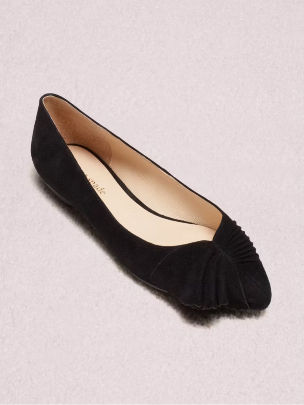 NIB Kate Spade New York Nance Black Ballet Flats 8M